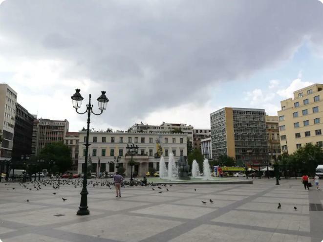 Heart Of Athens Studio 25Sqm Ngoại thất bức ảnh